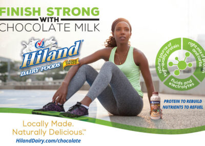 Hiland Dairy – Finish Strong With Chocolate Milk